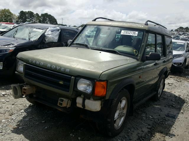 SALTY124XYA253532 - 2000 LAND ROVER DISCOVERY მწვანე ფოტო 2