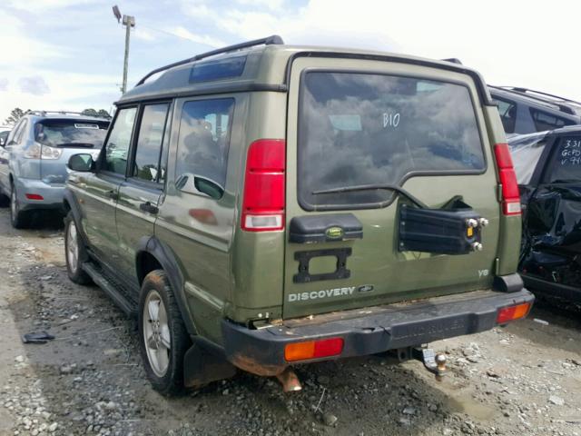 SALTY124XYA253532 - 2000 LAND ROVER DISCOVERY მწვანე ფოტო 3