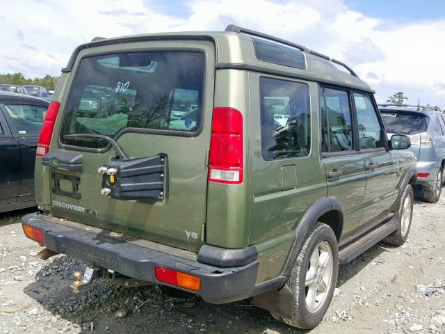 SALTY124XYA253532 - 2000 LAND ROVER DISCOVERY მწვანე ფოტო 4