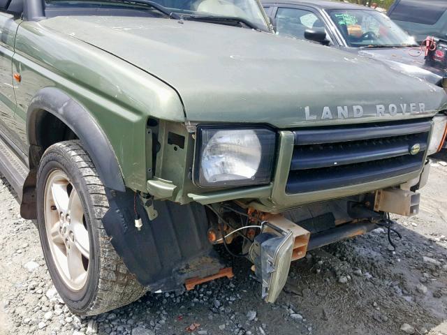 SALTY124XYA253532 - 2000 LAND ROVER DISCOVERY მწვანე ფოტო 9