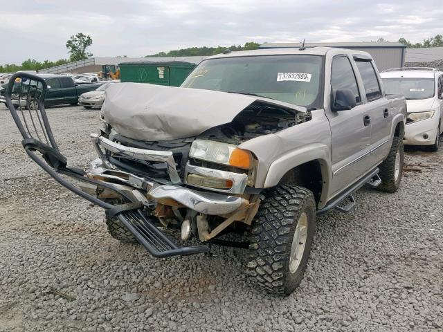 2GTEK13T851135976 - 2005 GMC NEW SIERRA SILVER photo 2