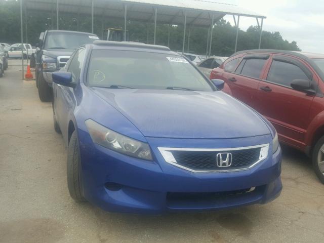 1HGCS12808A009756 - 2008 HONDA ACCORD EXL BLUE photo 9