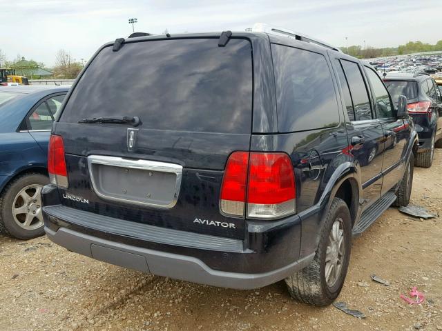 5LMEU68H44ZJ41378 - 2004 LINCOLN AVIATOR Qara foto 4