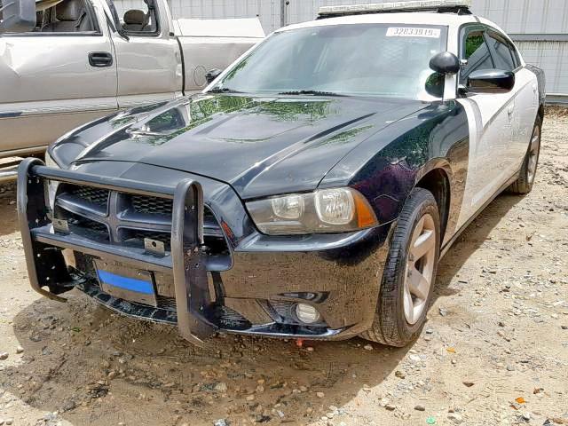 2B3CL1CT7BH600725 - 2011 DODGE CHARGER PO TWO TONE photo 2