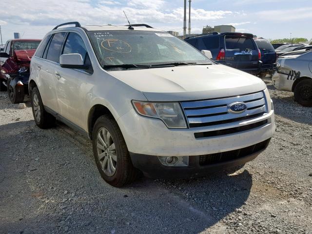 2FMDK39C98BA76302 - 2008 FORD EDGE LIMIT WHITE photo 1