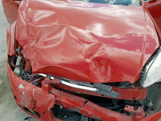 2G1WD58CX89103415 - 2008 CHEVROLET IMPALA SUP წითელი ფოტო 7