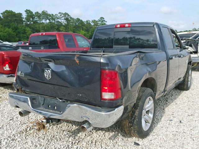 1C6RR6GT6ES278307 - 2014 RAM 1500 SLT GRAY photo 4