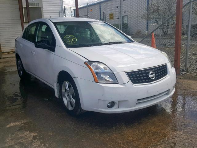 3N1AB61E49L692682 - 2009 NISSAN SENTRA 2.0 WHITE photo 1