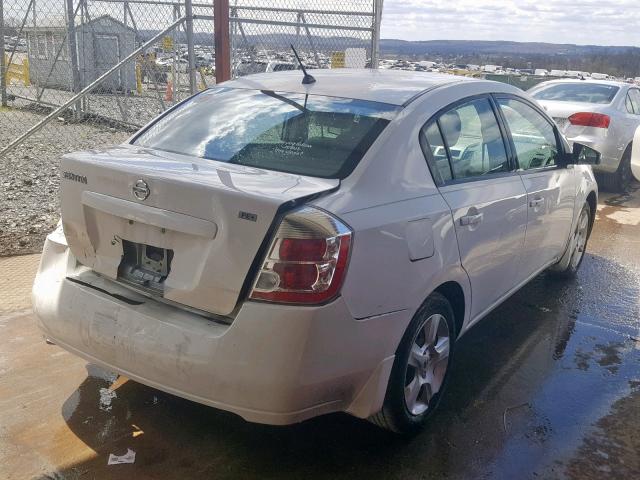 3N1AB61E49L692682 - 2009 NISSAN SENTRA 2.0 WHITE photo 4