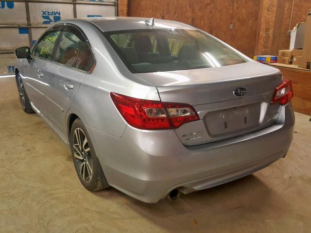 4S3BNAS66H3042507 - 2017 SUBARU LEGACY SPO SILVER photo 3