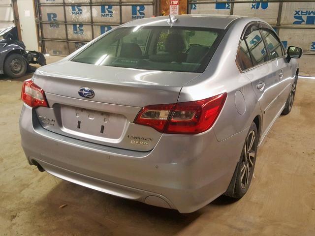 4S3BNAS66H3042507 - 2017 SUBARU LEGACY SPO SILVER photo 4