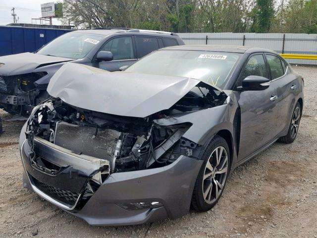 1N4AA6AP8GC400208 - 2016 NISSAN MAXIMA 3.5 GRAY photo 2