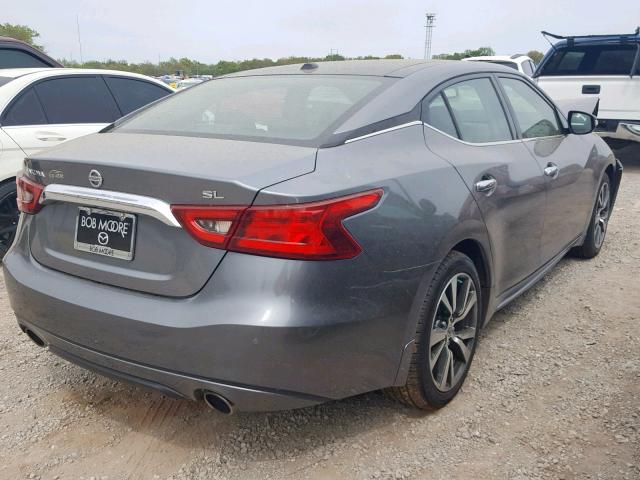 1N4AA6AP8GC400208 - 2016 NISSAN MAXIMA 3.5 GRAY photo 4