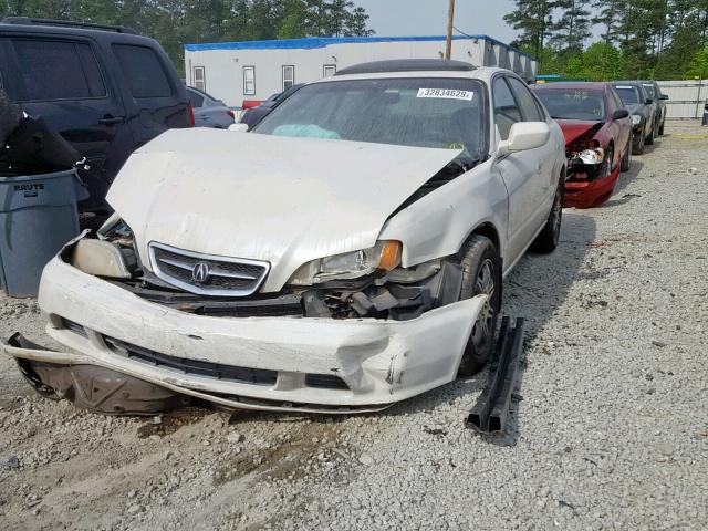 19UUA566XYA047048 - 2000 ACURA 3.2TL WHITE photo 2