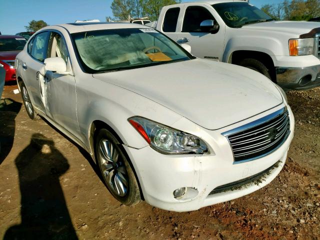 JN1BY1AP4BM323923 - 2011 INFINITI M37 WHITE photo 1