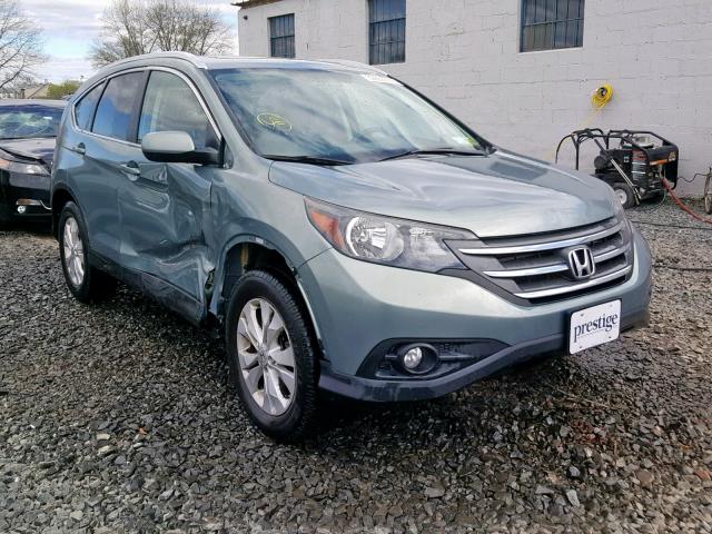 2HKRM4H78CH601720 - 2012 HONDA CR-V EXL TEAL photo 9