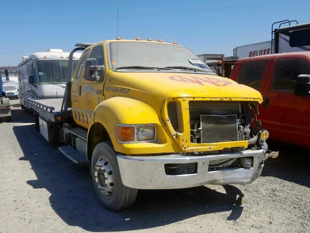 3FRWX6FE6FV72379 - 2015 FORD F650 SUPER YELLOW photo 1