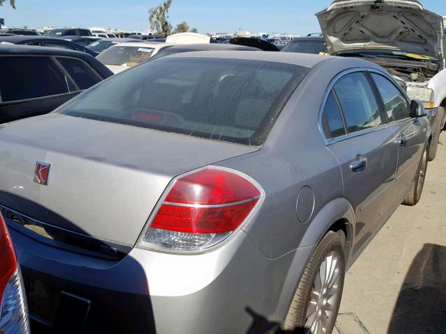 1G8ZV57767F227218 - 2007 SATURN AURA XR SILVER photo 4