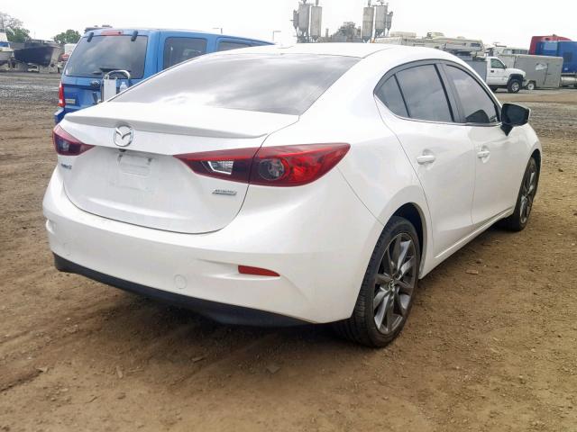 JM1BN1V3XJ1158506 - 2018 MAZDA 3 TOURING WHITE photo 4