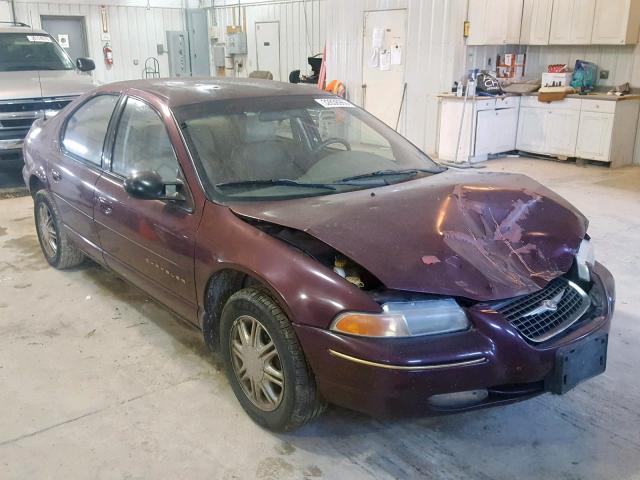 1C3EJ56H3YN120729 - 2000 CHRYSLER CIRRUS LXI BURGUNDY photo 1