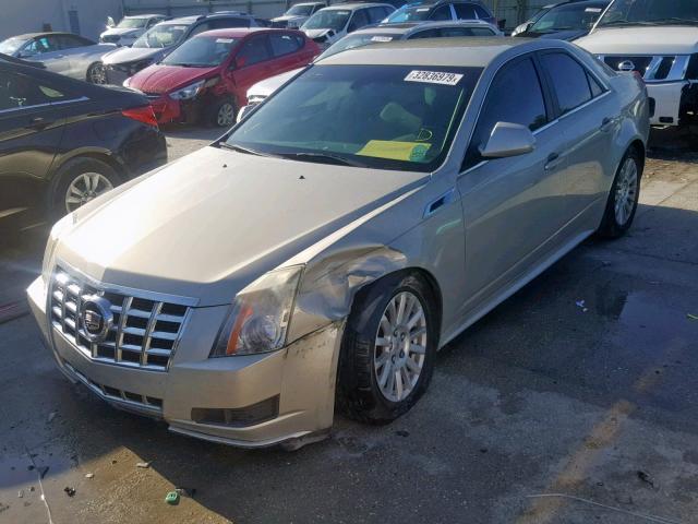 1G6DF5E59D0161926 - 2013 CADILLAC CTS LUXURY GOLD photo 2