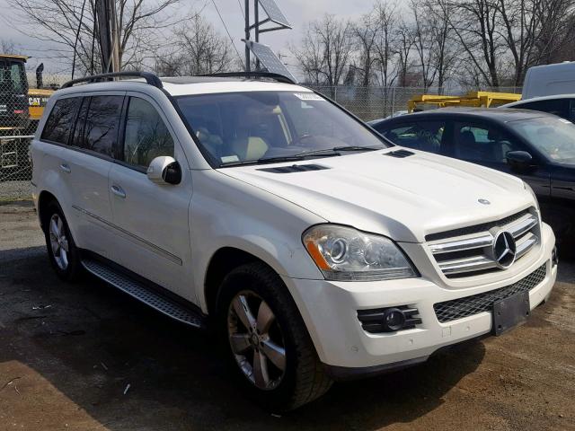 4JGBF71E77A125278 - 2007 MERCEDES-BENZ GL 450 4MA WHITE photo 1