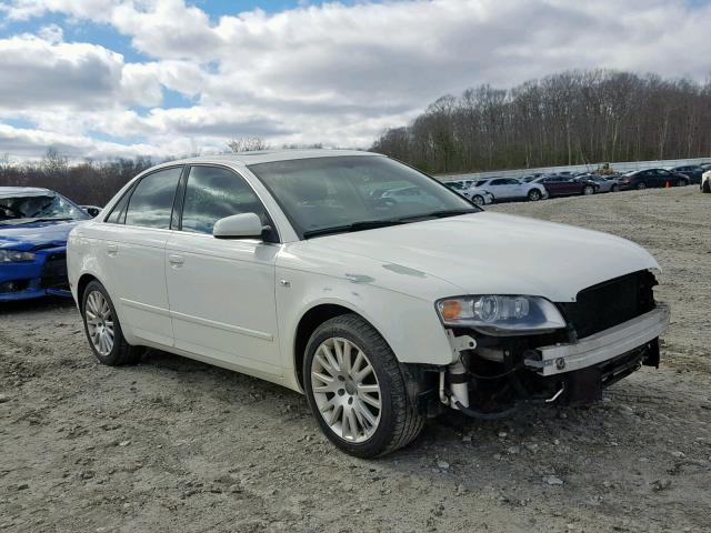 WAUDG68E35A514410 - 2005 AUDI A4 3.2 QUA WHITE photo 1