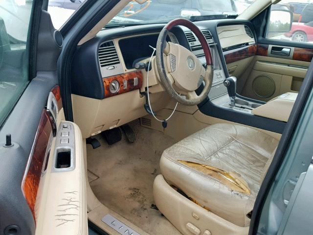 5LMFU27545LJ08101 - 2005 LINCOLN NAVIGATOR 绿色 照片 9