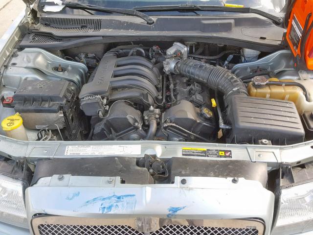 2C3JA43R25H590874 - 2005 CHRYSLER 300 GREEN photo 7