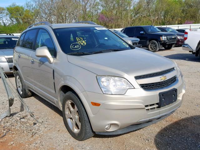 3GNAL3E54CS547651 - 2012 CHEVROLET CAPTIVA SP BEIGE photo 1