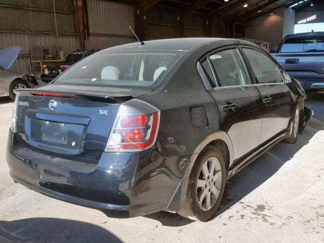 3N1AB6AP5AL726585 - 2010 NISSAN SENTRA 2.0 BLACK photo 4