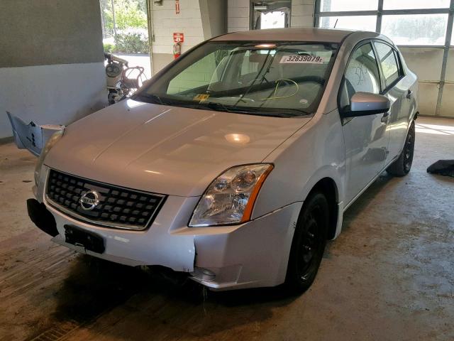 3N1AB61E67L653895 - 2007 NISSAN SENTRA 2.0 SILVER photo 2