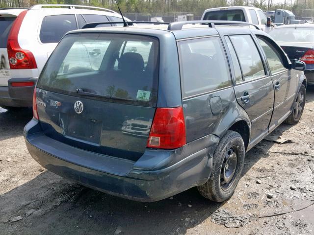 WVWSK61J73W086163 - 2003 VOLKSWAGEN JETTA GLS GREEN photo 4