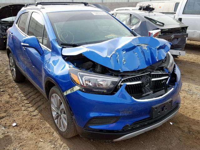 KL4CJASB7HB213505 - 2017 BUICK ENCORE PRE BLUE photo 1