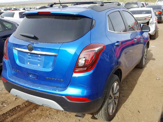 KL4CJASB7HB213505 - 2017 BUICK ENCORE PRE BLUE photo 4