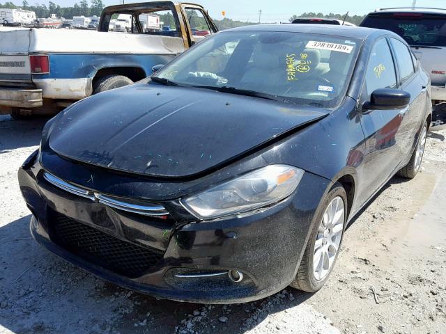 1C3CDFCB6FD132414 - 2015 DODGE DART LIMIT BLACK photo 2