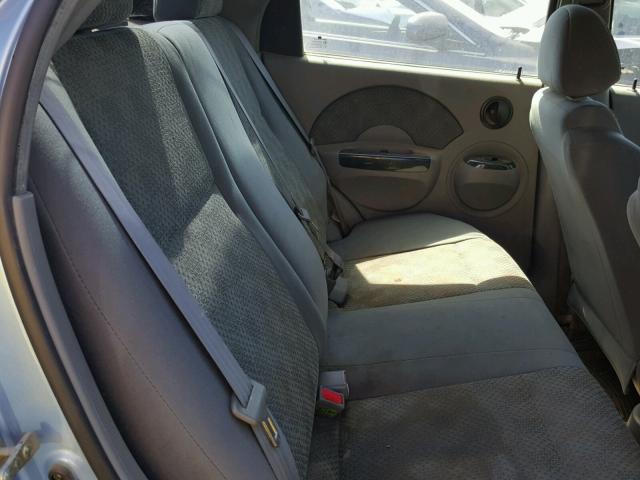 KL1TD52675B390680 - 2005 CHEVROLET AVEO BASE Mavi foto 6