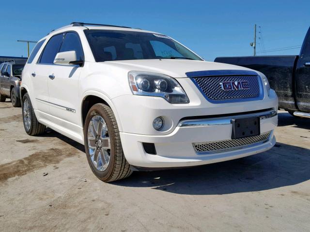 1GKKRTED9CJ232417 - 2012 GMC ACADIA DEN WHITE photo 1