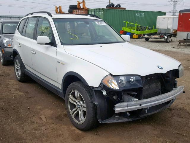 WBXPA93435WD06392 - 2005 BMW X3 3.0I WHITE photo 1