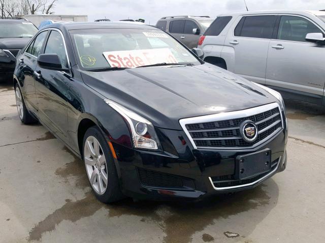 1G6AA5RAXE0100627 - 2014 CADILLAC ATS BLACK photo 1