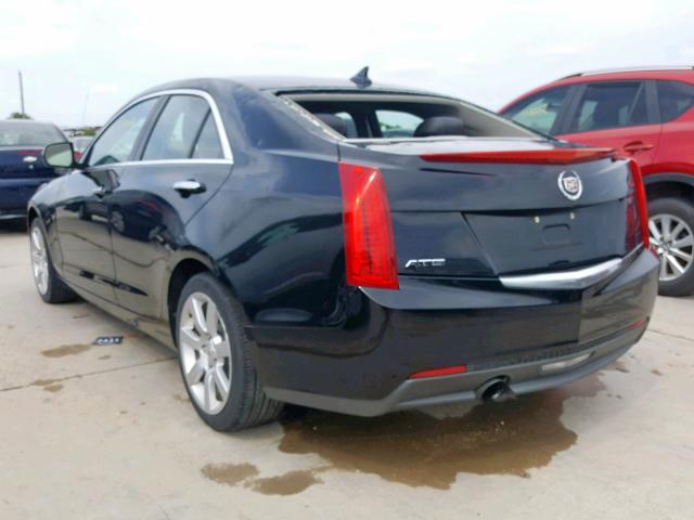 1G6AA5RAXE0100627 - 2014 CADILLAC ATS BLACK photo 3