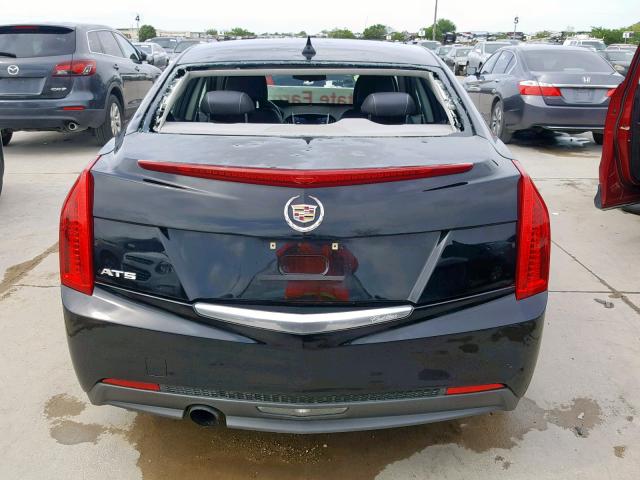 1G6AA5RAXE0100627 - 2014 CADILLAC ATS BLACK photo 9