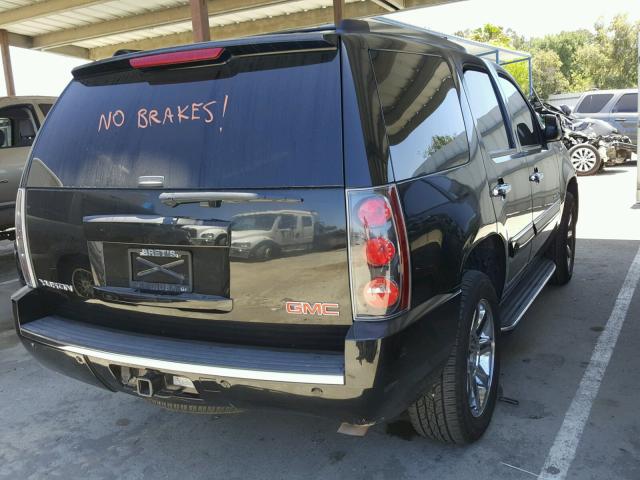 1GKFK63857J145147 - 2007 GMC YUKON DENA BLACK photo 4