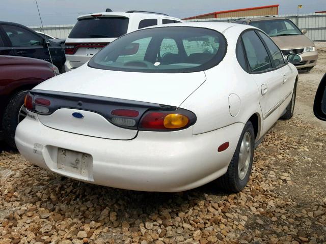 1FALP52U8VG211392 - 1997 FORD TAURUS GL WHITE photo 4