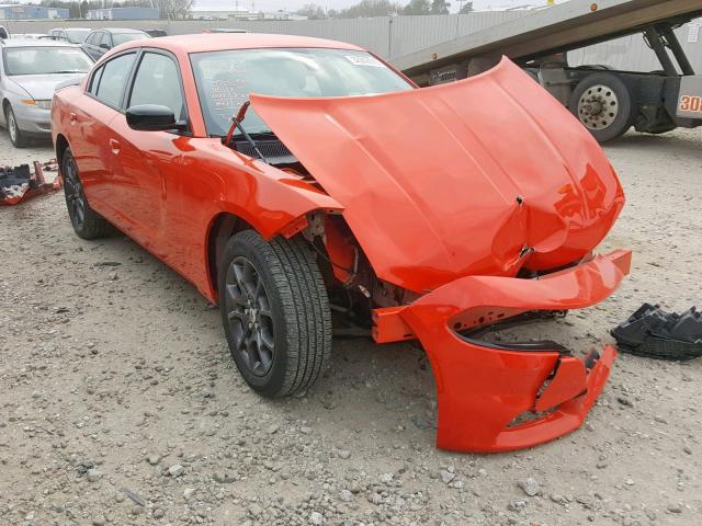 2C3CDXJG5JH126720 - 2018 DODGE CHARGER GT ORANGE photo 1