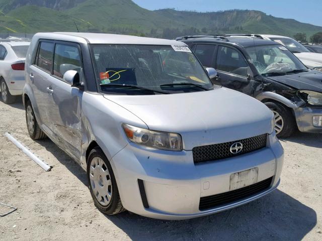 JTLKE50E181049060 - 2008 TOYOTA SCION XB 银色 照片 1