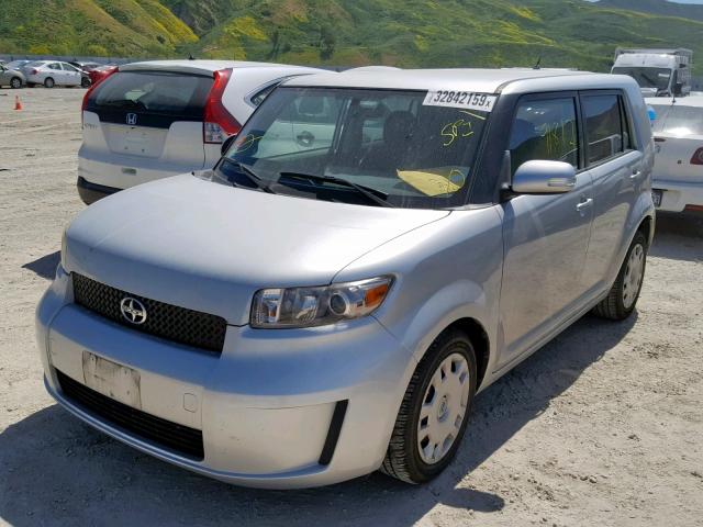 JTLKE50E181049060 - 2008 TOYOTA SCION XB 银色 照片 2