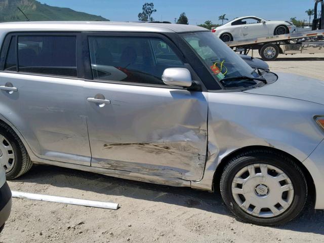 JTLKE50E181049060 - 2008 TOYOTA SCION XB 银色 照片 9