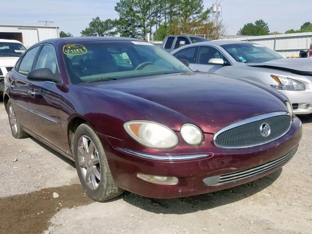 2G4WD582771148657 - 2007 BUICK LACROSSE C MAROON photo 1