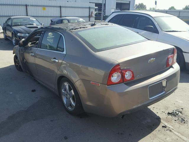 1G1ZK57B78F265263 - 2008 CHEVROLET MALIBU LTZ 棕色 照片 3